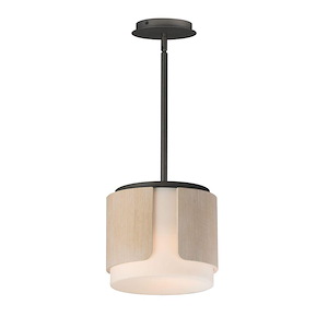 Draughtsman - 2 Light Semi-Flush Mount-8.75 Inch Tall and 10 Inch Wide - 1377250