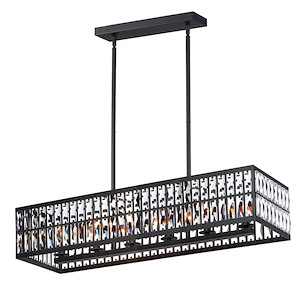 Madeline - 6 Light Linear Pendant - 1046808