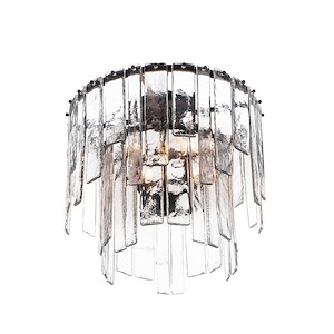 Warren - 4 Light Semi-Flush Mount-18 Inches Tall and 17.5 Inches Wide