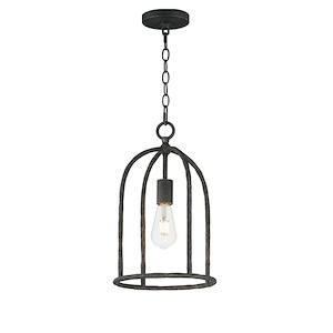 Martel - 1 Light Pendant-16 Inch Tall and 10 Inch Wide - 1377258