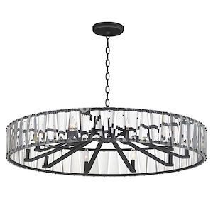 Odeon - 10 Light Chandelier-9.5 Inches Tall and 40 Inches Wide - 1311073
