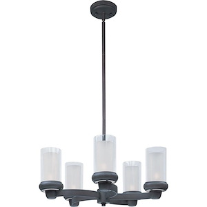 Bayview-Five Light Chandelier in Modern style-25.25 Inches wide by 10 inches high - 327805