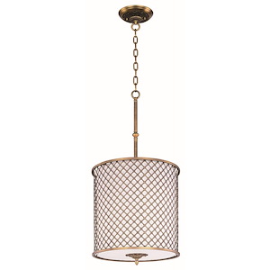 Manchester-Four Light Pendant in Modern style-17.75 Inches wide by 34 inches high