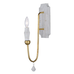 Claymore-One Light Wall Sconce-4.75 Inches wide by 18 inches high - 605036