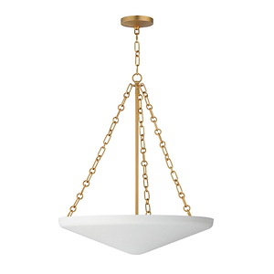 Artemis - 6 Light Entry Foyer Pendant-28 Inches Tall and 23.5 Inches Wide