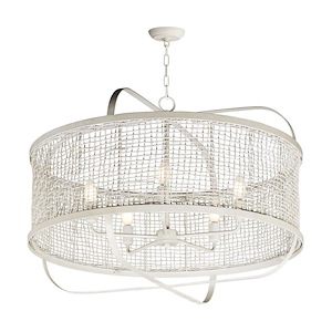 Cestino - 5 Light Pendant-18.75 Inches Tall and 30 Inches Wide