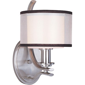 Orion-One Light Wall Sconce in Modern style-6.5 Inches wide by 11.5 inches high