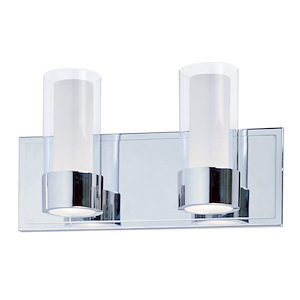 Silo-4W 2 LED Bath Vanity in Modern style-14 Inches wide by 7.5 inches high - 1027856