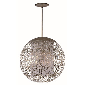 Arabesque-Thirteen Light Pendant in Crystal style-30 Inches wide by 30 inches high