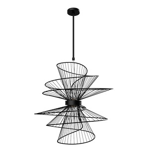Zeta - 28.5 Inch 16W 2 LED Large Pendant