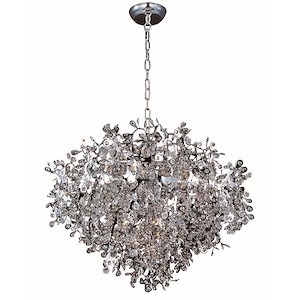Comet-Thirteen Light Chandelier in Crystal style-35 Inches wide by 27 inches high