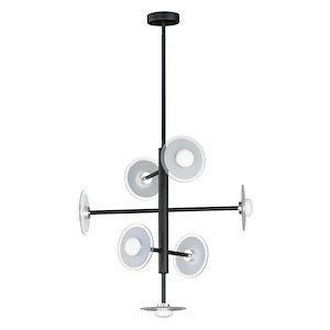 Helio-28W 7 LED Pendant-26.5 Inches wide by 26.5 inches high