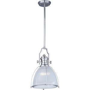 Hi-Bay-One Light Adjustable Pendant in Modern style-14 Inches wide by 20.25 inches high