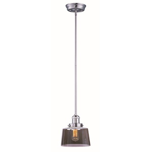 Mini Hi-Bay-One Light Pendant in Mediterranean style-8.75 Inches wide by 8.75 inches high