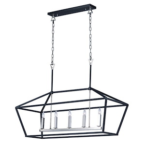 Abode-Four Light Chandelier-18.5 Inches wide by 38.25 inches high - 1090294