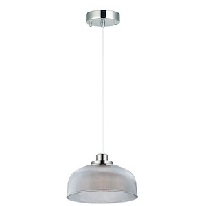 Retro-Pendant 1 Light-10.5 Inches wide by 7.25 inches high