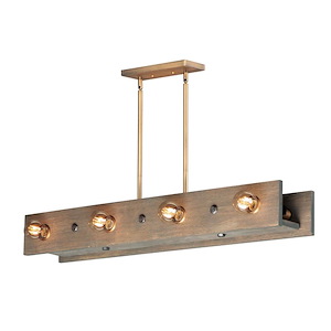 Plank-Eight Light Pendant-9 Inches wide by 6 inches high - 882609
