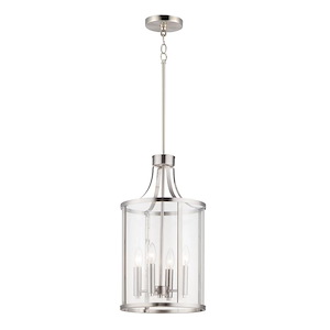Sentinel - 4 Light Pendant-21.5 Inches Tall and 12 Inches Wide - 1087766
