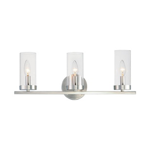 Sentinel - 3 Light Bath Vanity-8 Inches Tall