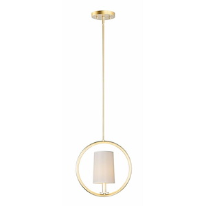 Meridian-1 Light Mini-Pendant-12.5 Inches wide by 13.75 inches high - 1213852