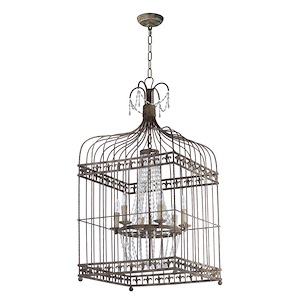 Gisele-Six Light Pendant-22 Inches wide by 43.5 inches high