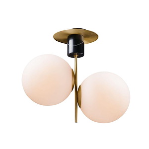 Vesper-2 Light Semi-Flush Mount-9.75 Inches wide by 19 inches high - 1027887