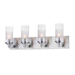 Crescendo-4 Light Wall Sconce-25 Inches wide by 9 inches high