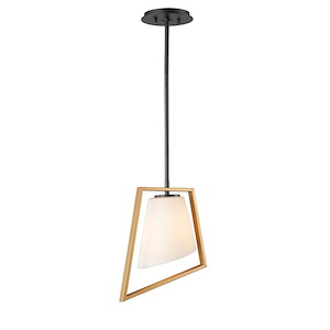 Oblique-1 Light Pendant-7 Inches wide by 13.25 inches high