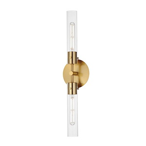 Equilibrium - 12W 2 LED Wall Sconce-25 Inches Tall and 6 Inches Wide - 1265858