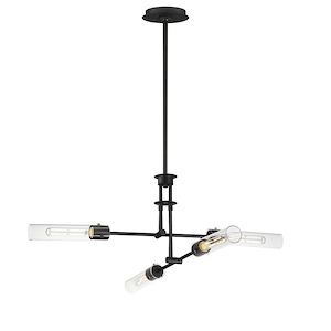 Equilibrium - 24W 4 LED Pendant-15.75 Inches Tall and 36 Inches Wide - 1265860