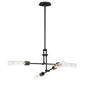 Equilibrium - 24W 4 LED Pendant-15.75 Inches Tall and 36 Inches Wide - 1265860