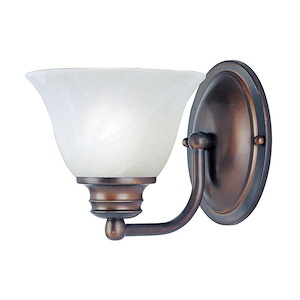 Malaga-1 Light Wall Sconce in Transitional style-6 Inches wide by 6.5 inches high - 64970