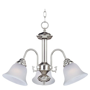 Malaga-Three Light Chandelier in Transitional style-20 Inches wide by 15.5 inches high - 451788