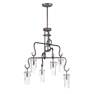 Citadel-6 Light Chandelier-26.75 Inches wide by 34.5 inches high