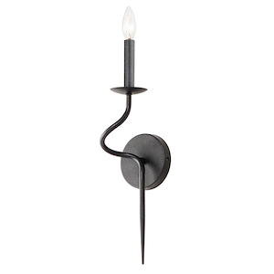 Padrona - 1 Light Candle Wall Sconce-19 Inches Tall and 4.75 Inches Wide - 1265862
