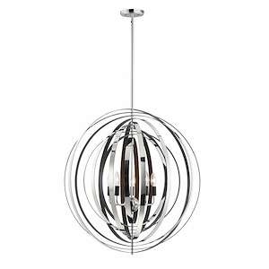 Radial-5 Light Chandelier-30 Inches wide by 31 inches high