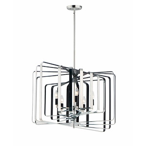 Radial-5 Light Chandelier-30 Inches wide by 20.75 inches high