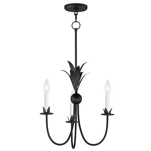 Paloma - 3 Light Mini Pendant-18 Inches Tall and 16 Inches Wide