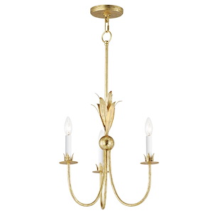 Paloma - 3 Light Mini Pendant-18 Inches Tall and 16 Inches Wide