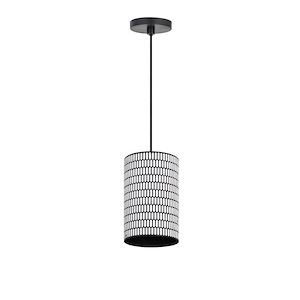 Shaka - 1 Light Mini Pendant-12.5 Inch Tall and 8 Inch Wide - 1377270
