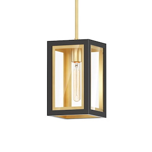 Neoclass - 1 Light Outdoor Pendant-12.5 Inches Tall and 7 Inches Wide