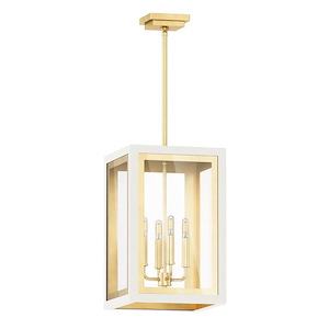 Neoclass - 4 Light Outdoor Pendant-20 Inches Tall and 12 Inches Wide
