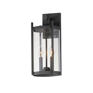 Belfry - 2 Light Outdoor Wall Mount-16 Inches Tall and 8 Inches Wide - 1284323