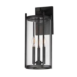 Belfry - 3 Light Outdoor Wall Sconce-20 Inches Tall and 9 Inches Wide