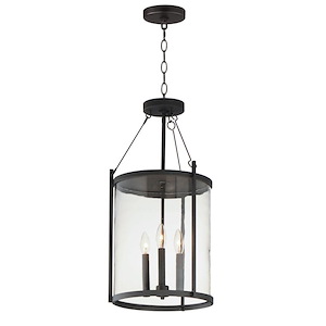 Belfry - 3 Light Outdoor Pendant-25 Inches Tall and 13 Inches Wide - 1284159