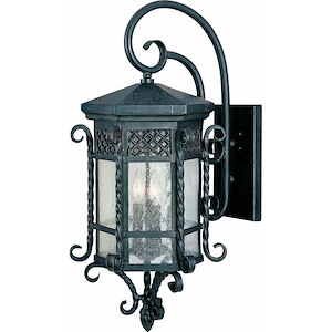 Scottsdale-3 Light Outdoor Wall Lantern in Mediterranean style-13.5 Inches wide by 28 inches high