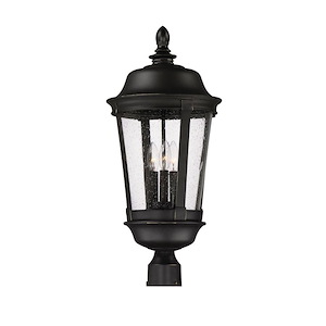 Dover DC-Three Light Outdoor Pole/Post Mount in Mediterranean style-12 Inches wide by 25.5 inches high - 1213780