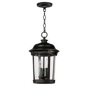 Dover DC-Three Light Outdoor Hanging Lantern in Mediterranean style-10 Inches wide by 17 inches high - 1213751