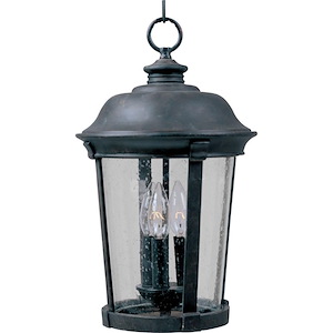 Dover DC-Three Light Outdoor Hanging Lantern in Mediterranean style-12 Inches wide by 20 inches high - 1213782