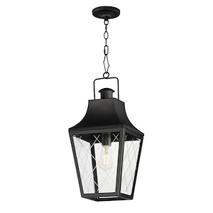 Storybook - 1 Light Outdoor Pendant-20.5 Inches Tall and 9.5 Inches Wide